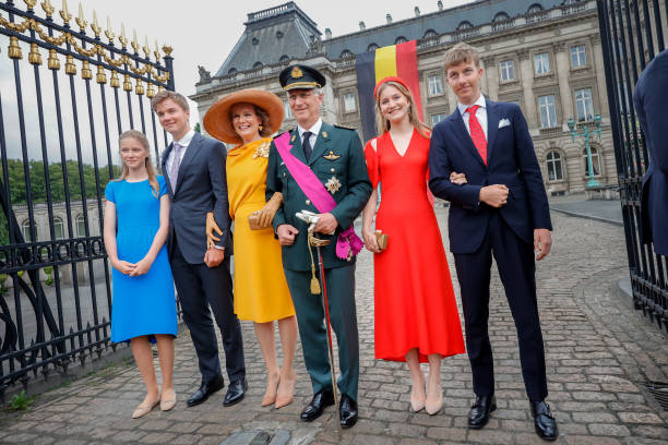 BEL: Royal Family Attends Belgian National Day