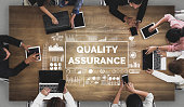 QA Quality Assurance and Quality Control Concept