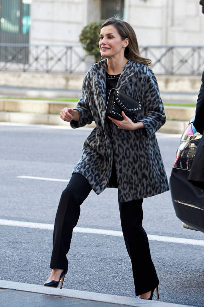 Queen Letizia Attends a Gender Violence Meeting in Madrid Photos and ...