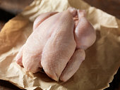 Raw Chicken in Butchers Paper