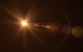 Real Lens Flare Efftect - HD image