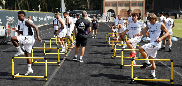 CA: Real Madrid Pre-Season Training Session
