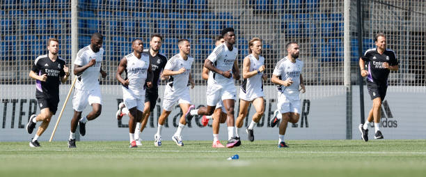 ESP: Real Madrid Pre-Season Training Session