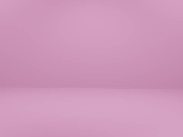 3d rendering pink empty room  for advertisement,blue backgrounds with copy space - wallpapers for walls room stock pictures, royalty-free photos & images