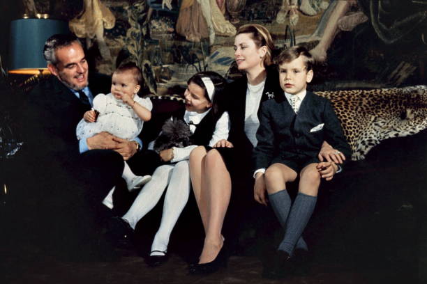 rendezvous-with-prince-rainier-iii-of-monaco-with-family-le-prince-picture-id166447159
