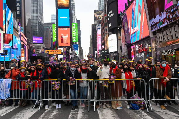 NY: Times Square New Year's Eve 2022 Celebration