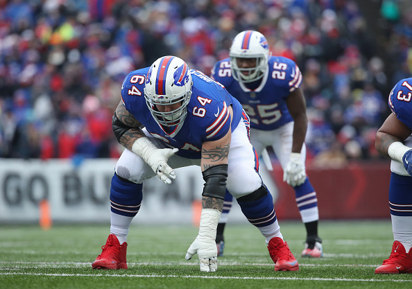 richie incognito of the buffalo bills lines up with lesean mccoy him picture