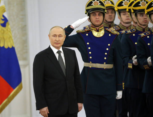 RUS: President Putin Of Russia Marks Russia Day At State Awarding Ceremony
