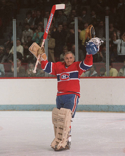 s-jacques-plante-of-the-montreal-canadiens-salutes-the-crowd-during-a-picture-id162159238