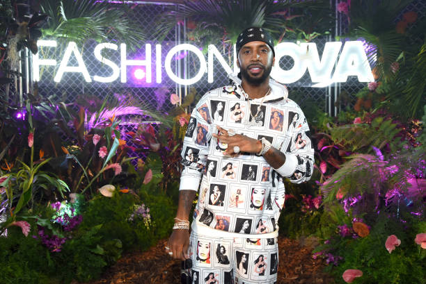 safaree samuels is seen as fashion nova presents party with cardi at picture