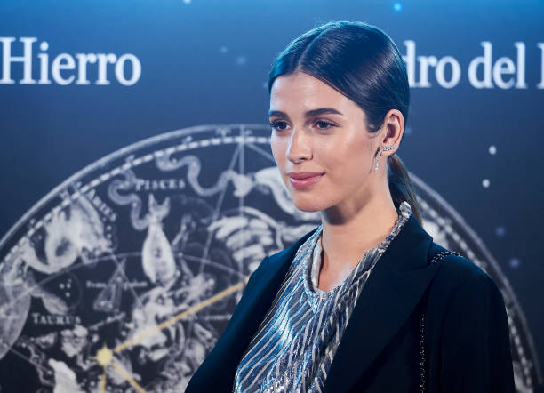 Sandra Gago attends Pedro del Hierro fashion show during the Merecedes Benz Fashion Week Autum/Winter 202021 on January 29 2020 in Madrid Spain