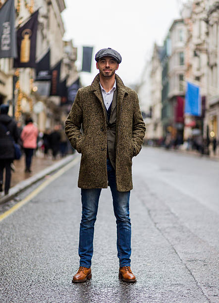 Street Style - Day 2 - LFW Men's January 2017 Photos and Images | Getty ...