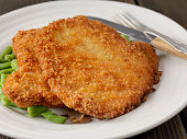 Schnitzel with Green Beans