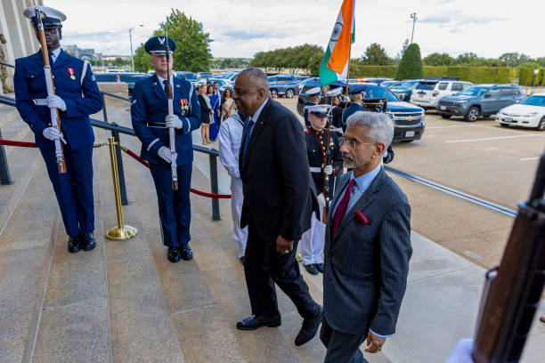 VA: Defense Secretary Austin Welcomes Indian Minister Of External Affairs Dr. Subrahmanyam Jaishankar To The Pentagon