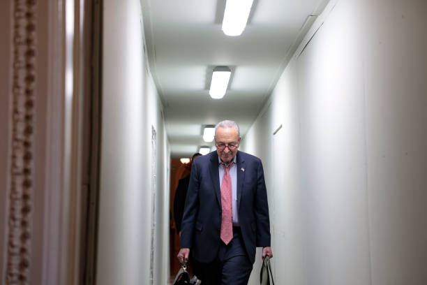 DC: Senate Leadership Returns To Capitol Hill