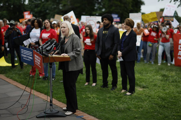 DC: Lawmakers And Advocates Hold News Conference On Gun Safety