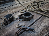 Shackles, medieval tool for deprivation of liberty
