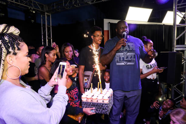 Shareef O'Neal Celebrates 18th Birthday Party