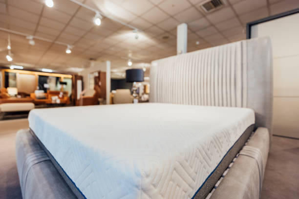 showroom bed and mattress picture