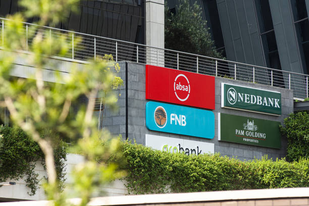 signage for absa group ltd nedbank group ltd and first national bank picture