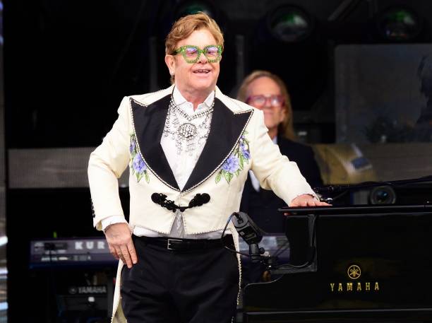 GBR: Sir Elton John Performs At Hyde Park