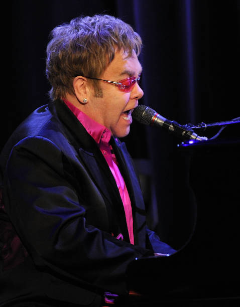 Elton to Play ''Hot Pink'' Benefit in May