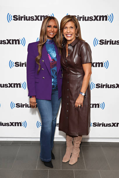 NY: SiriusXM's Hoda Kotb Hosts A Town Hall With Supermodel And Entrepreneur Iman For TODAY Show Radio