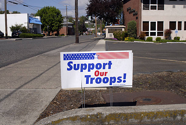 Image result for support our troops billboard