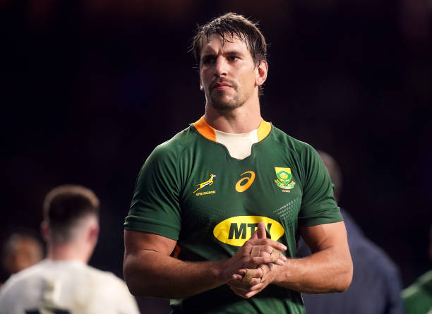 South Africa's Eben Etzebeth after the Autumn International match at Twickenham Stadium, London. Picture date: Saturday November 20, 2021. (Photo by Adam Davy/PA Images via Getty Images)