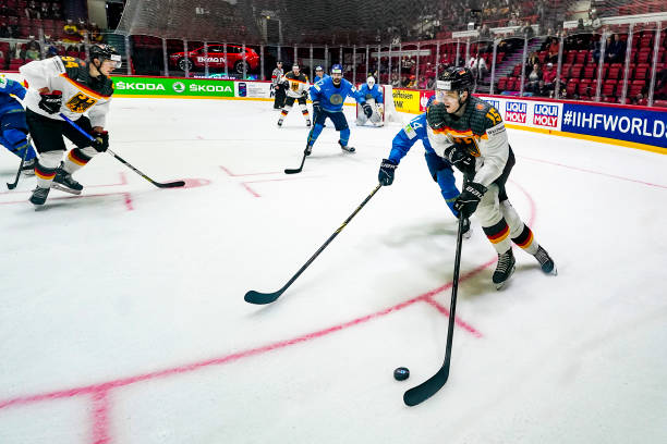 FIN: Kazakhstan v Germany - 2022 IIHF Ice Hockey World Championship