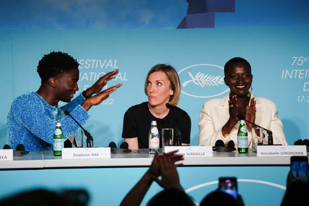 FRA: "Mother And Son (Un Petit Frere)"  Press Conference  - The 75th Annual Cannes Film Festival
