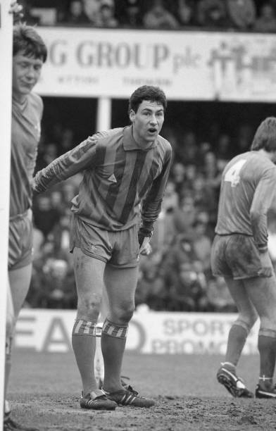 Steve Francis of Chelsea in action during the Division 1 match between Southampton and Chelsea at The Dell on March 22, 1986 in Southampton,England.