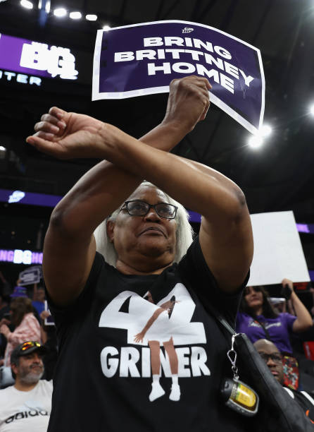 AZ: Rally Held For Phoenix Mercury Player Brittney Griner Detained In Russia