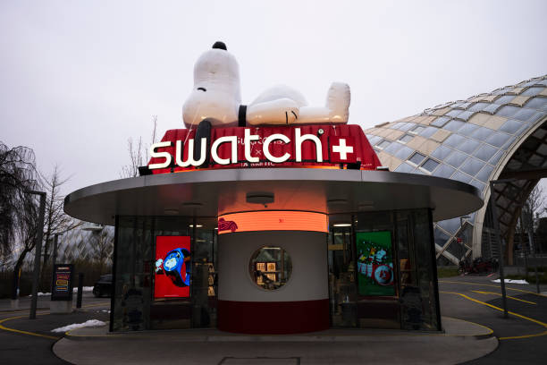 Swatch store at headquarters in Biel