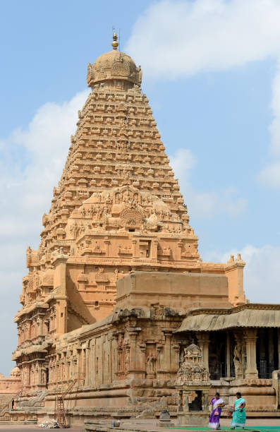 The Brihadishwara Temple in Thanjavur. The Brihadishwara Temple was built during the 11th century AD by king Rajaraja Chola I of the Chola Empire....