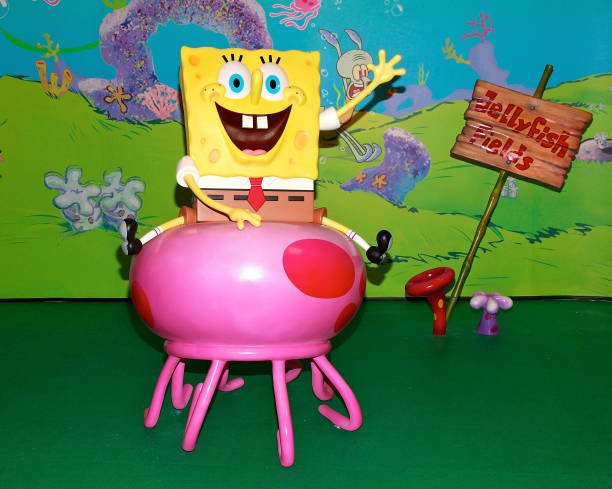 Spongebob Squarepants Wax Figure Unveiling At Madame Tussauds In New ...