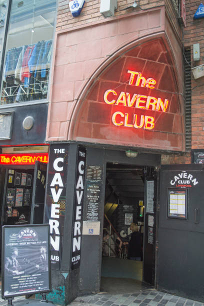 The Cavern Club with people walking downstairs