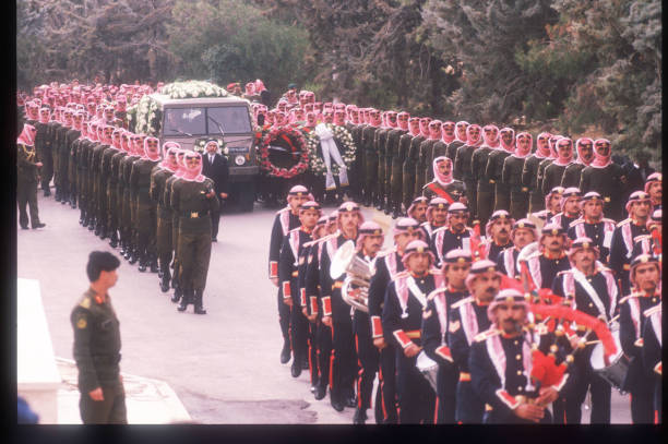 Image result for the funeral of king hussein of jordan