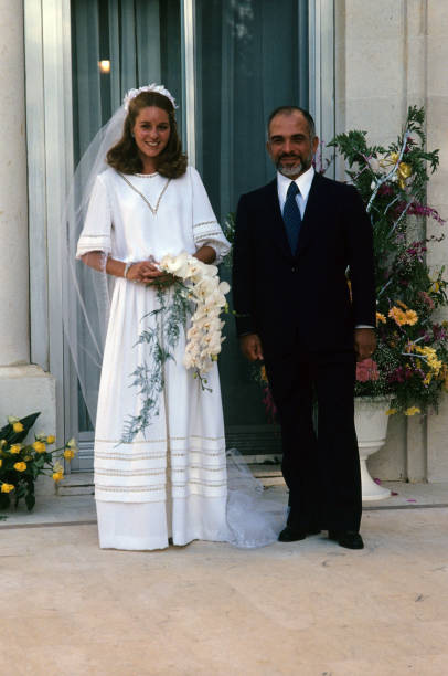 Image result for jordan's king hussein weds american lisa halaby