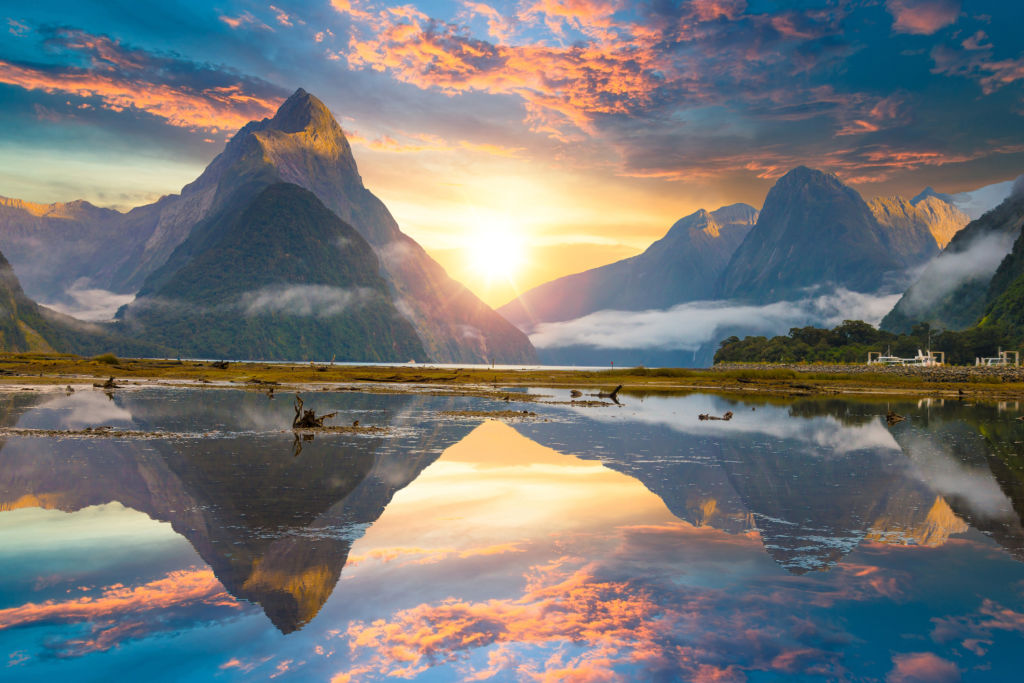 The Milford Sound Fiord