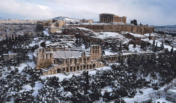 GRC: Heavy Snow Wreaks Havoc In Athens