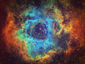 The Rosette Nebula (NGC 2237, Caldwell 49) in the constellation of Monoceros, HST image