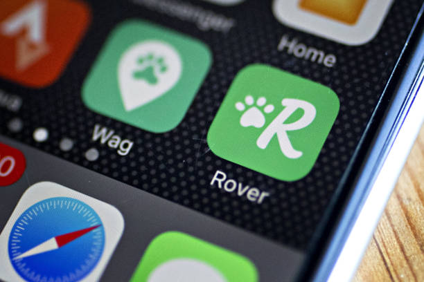 the rovercom and waglabs inc application icons are seen on an apple picture id867545498?k=20&m=867545498&s=612x612&w=0&h=5LDSMvkeVkSNCvH33w6TRzZP7HgELwHTO