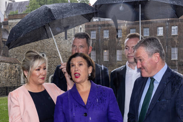 GBR: Sinn Fein Leaders Meet With Westminster Politicians