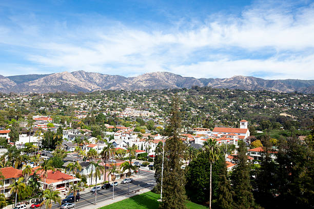 the town of santa barbara california picture