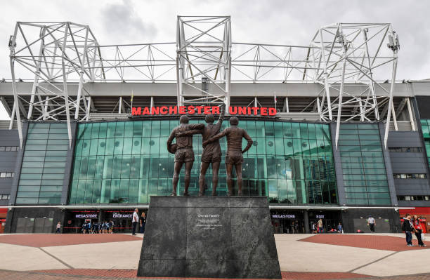 GBR: Old Trafford Stadium As Owners Open to Sale of Minority Stake in Manchester United