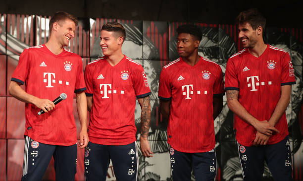 Seconda Maglia FC Bayern München Javier Martínez Seconda Maglia FC Bayern München Javier Martínez