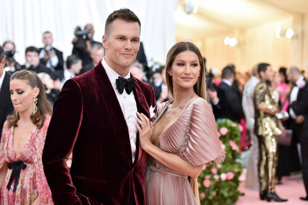 Tom Brady and Gisele Bündchen attend The 2019 Met Gala Celebrating Camp: Notes on Fashion at Metropolitan Museum of Art on May 06, 2019 in New York...