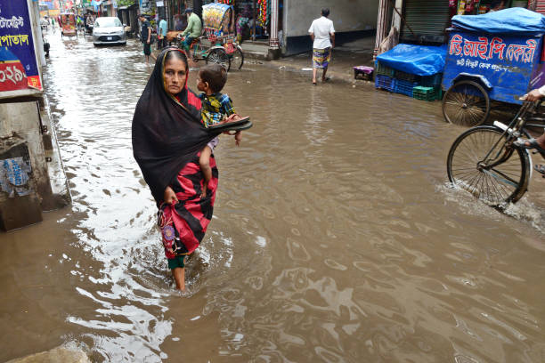 BGD: Heavy Rain In Dhaka, Bangladesh