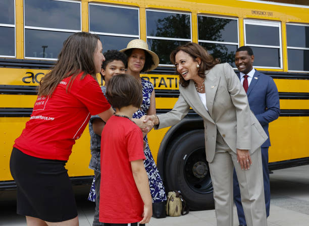VA: Vice President Harris Delivers Remarks On Electric School Buses